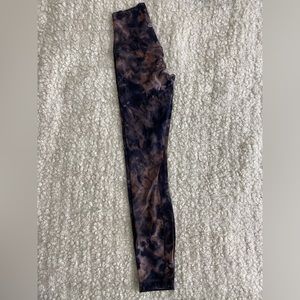 lululemon Align Pants 25” Diamonds Dye, size 0